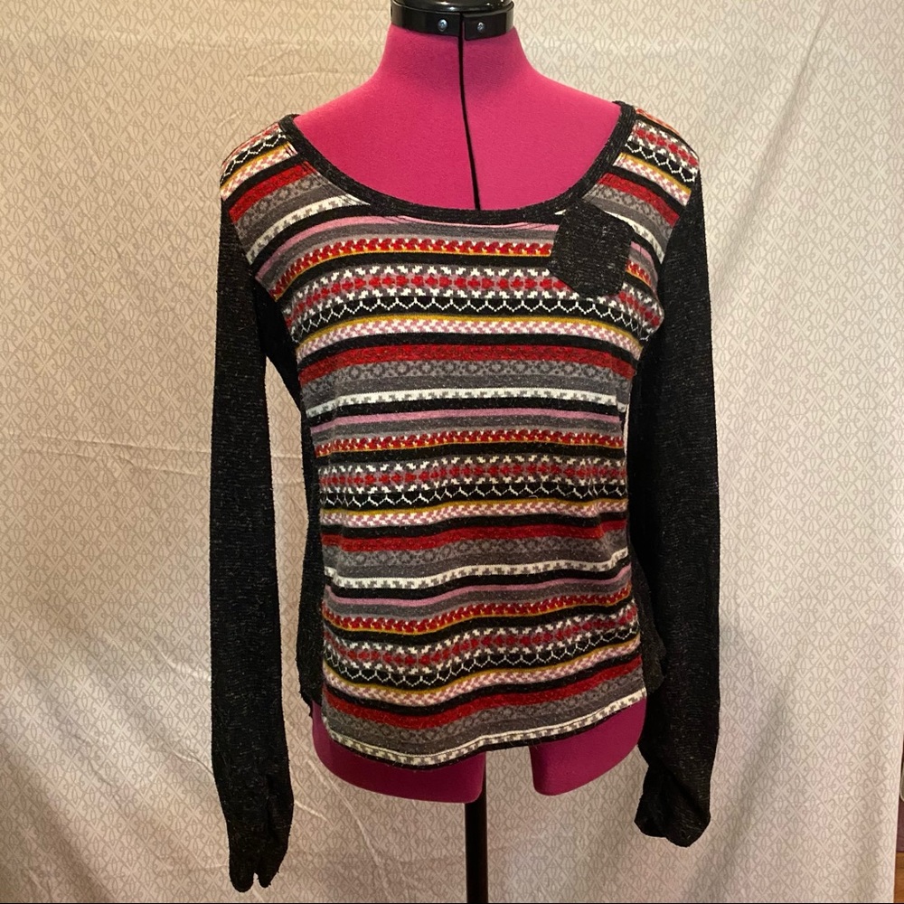 High low Longsleeve Top